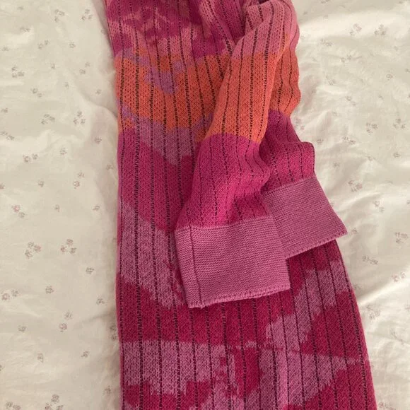 NWOT Nic +Joe Pink Cardigan Medium - Picture 4 of 7